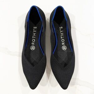 Rothy’s The Point Classic Pointed Toe Flats Sz 7